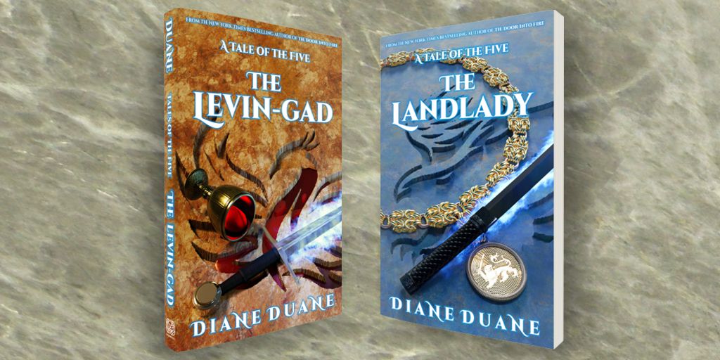 Now in new covers: TALES OF THE FIVE 1 and 2