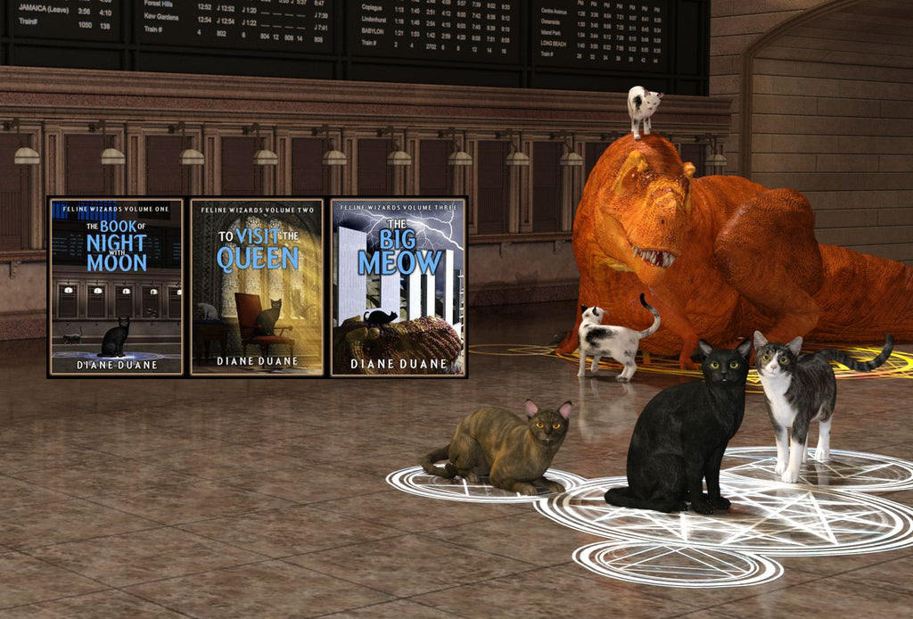 The full Feline Wizards series now at Ebooks Direct