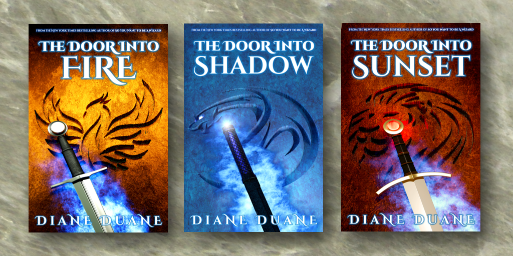 Newly re-covered: The three Middle Kingdoms "Tale of the Five" novels