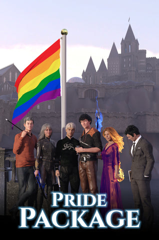 Prideful characters from the Middle Kingdoms and Young Wizards series